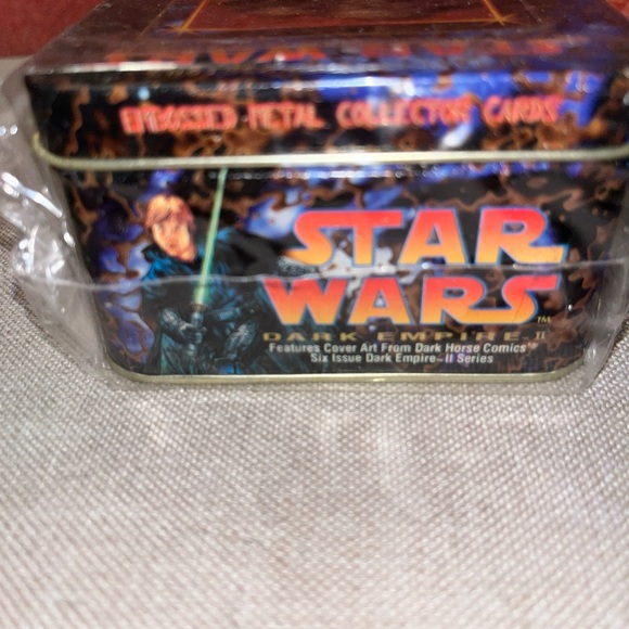 STAR WARS DARK EMPIRE 2 EMBOSSED METAL COLLECTOR CARDS - Picture 3 of 4